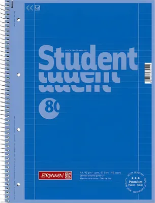 Produktbild von BRUNNEN Collegeblock A4 azur Lineatur 27 1067927133