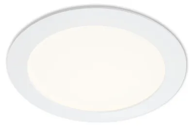 Immagine prodotto di Lampada da incasso a LED, set da 3, 4000K Ø17cm 12W IP44 plastica bianco Briloner