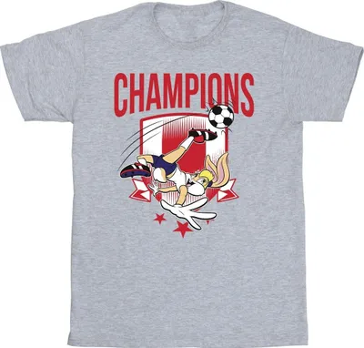 Image de T-shirt Looney Tunes « Champions » pour homme BI36393 (XL) (gris)