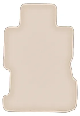 Image de Tapis conducteur moquette PREMIUM beige compatible avec Honda Civic VII (2001-2005, berline) – avec fixations – sur‑mesure