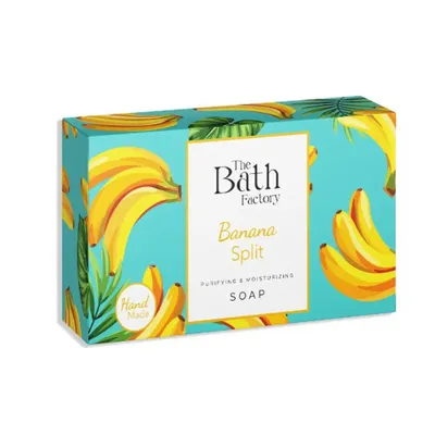 Immagine prodotto di The Bath Factory Banana Split Idratante - Sapone per il viso e il corpo