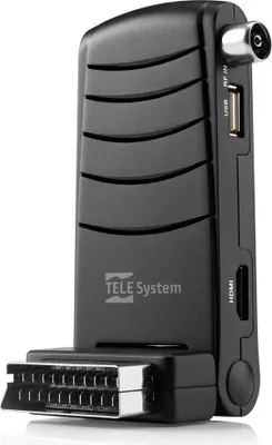 Immagine prodotto di Telesystem Decoder Digitale Terrestre Zapper Dvb T2 Nero