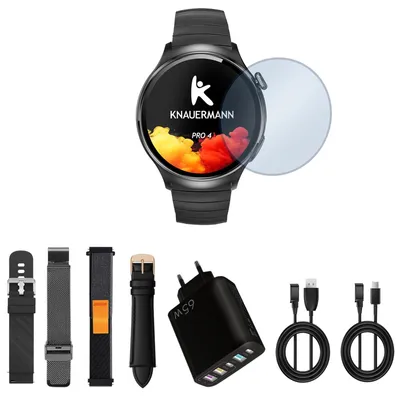 Produktbild von Knauermann PRO 4 (2026) Smartwatch mit Anruf & SOS Funktion