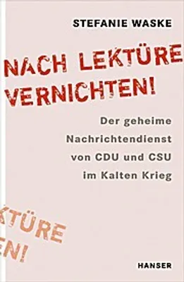 Produktbild von "Nach Lektüre vernichten!"