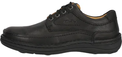 Image de Clarks Nature Three  Veterschoenen Laag - zwart - Maat 12