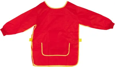 Produktbild von Malschürze / Kinderschürze / Bastelschürze / 9-10 Jahre / Farbe: rot
