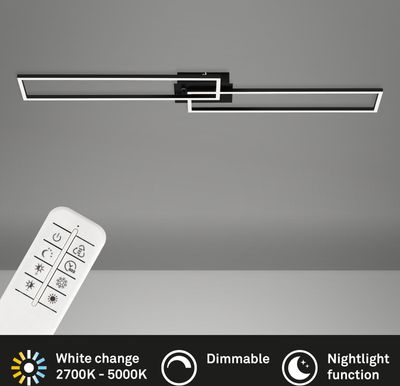 Di-Ka CCT LED Wand- und Deckenleuchte mit Fernbedienung