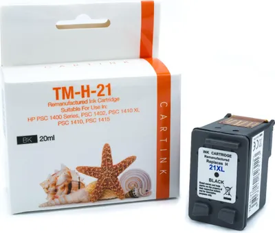 Produktbild von black Tinte/Druckpatrone 4.1-C9351RE kompatibel mit HP C9351AE [ 21 ]