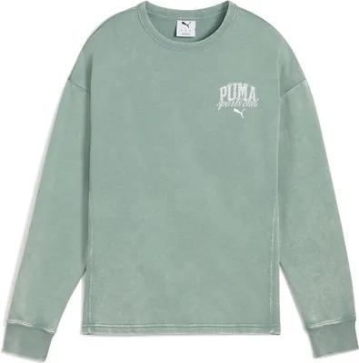 Produktbild von Puma Class Comfort Washed Sweatshirt Grün XS Frau Grün XS