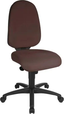 Produktbild von Topstar Bürostuhl Syncro Pro 5, S500 G08 Stoff braun, Gestell schwarz