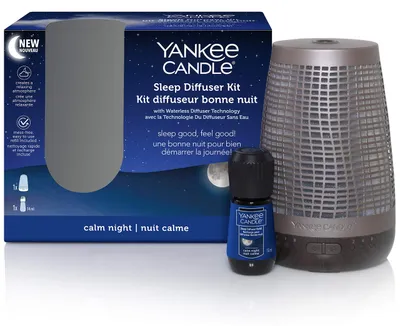 Produktbild von Yankee Candle Bronze Calm Night Sleep, Duftflasche, Timer