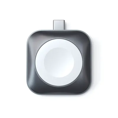 Immagine prodotto di Satechi ST-TCMCAWM, stazione di ricarica, smartwatch, nero, argento, bianco, Apple, 6/SE/5/4/3/2/1, alluminio