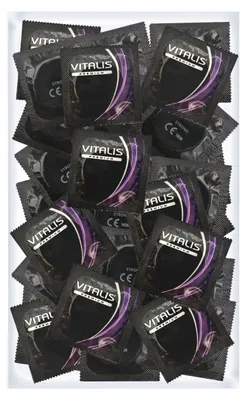 Zdjęcie produktu dla VITALIS Strong - 100 wyjątkowo bezpiecznych prezerwatyw