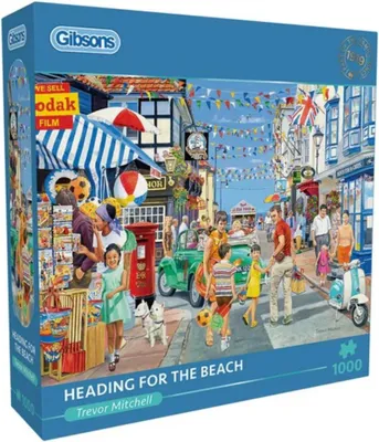 Produktbild von Gibsons Heading for the Beach, 1000 Stück(e)