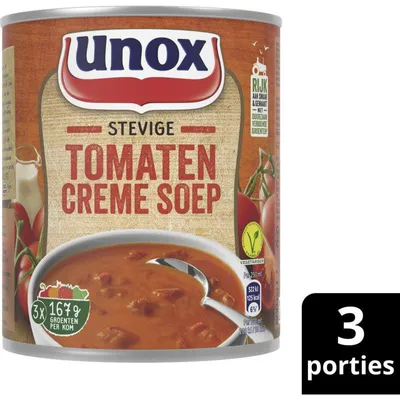 Produktbild von Unox Tomaten Crèmesuppe 800 g – Cremige, geschmackvolle Tomatensuppe
