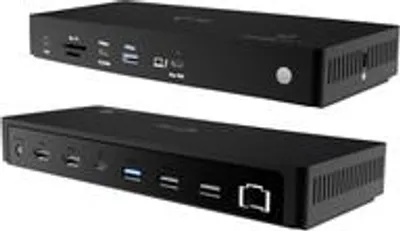 Obrázok produktu pre i-tec TB4TRIPLEDOCKPDUK, Kábel, Thunderbolt 4, 96 W, 3,5 mm, 10,100,1000,2500 Mbit/s, Čierna