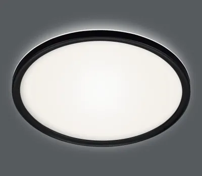Immagine prodotto di Plafoniera a LED BLULAXA, 18 W, 3000 K, 2200 lm, bianco caldo, IP20, nera