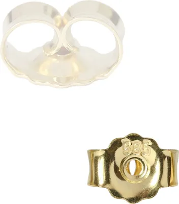 Produktbild von Ohrsteckerpoussette 5 mm 585er Gold Butterfly-Verschluss 14 Karat