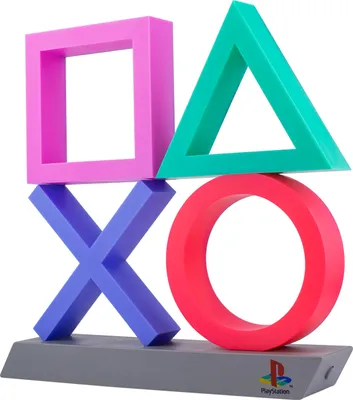Imagen del producto de Lámpara Paladone con iconos de PlayStation, tamaño XL