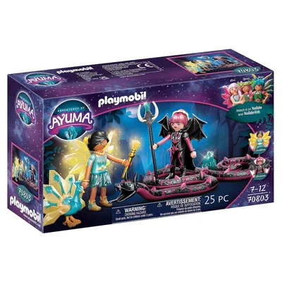 Produktbild von PLAYMOBIL Ayuma Kristallfee und Fledermausfee mit Totemtieren