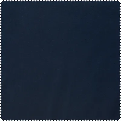 Produktbild von Baumwoll-Stoff "Uni" Polyester beschichtet, 145 cm breit, Meterware Dunkelblau