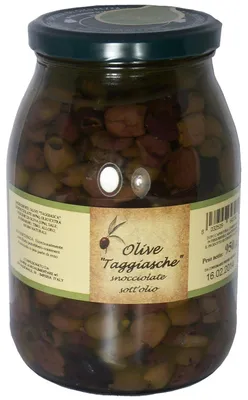 Produktbild von Taggiasca Oliven entkernt 950 gr. - Ranise
