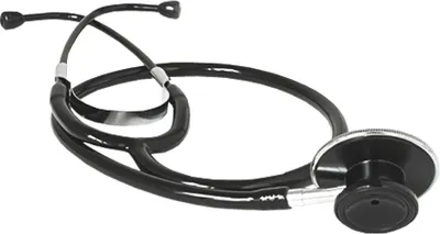Produktbild von GIMA TRAD DOUBLE HEAD, Stethoskop für Innere Medizin, schwarz