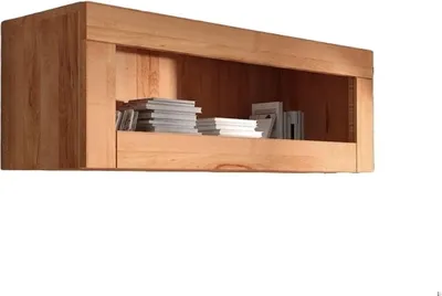 Produktbild von Wandregal Ringo aus Kernbuche massiv 105x32x35 cm mit 1 offenem Fach