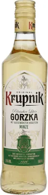 Produktbild von Gorzka Minze Likör 0,5 l - Krupnik