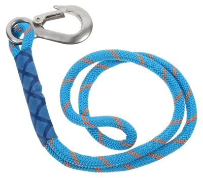 Produktbild von Edelstahl Haken und Baumgurte für Hängesessel und Hängematten – Blaue Aufhängung für Camping und Yoga