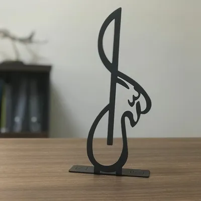 Obrázok produktu pre Evila Originály, Alah (C.C.) 03 Pod, Dekoratívny predmet, čierna, 10 x 30 cm