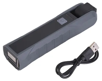 Produktbild von Faltbare Arbeitsleuchte mit LED, Taschenlampe mit Rückmagnet, Notfallleuchte für Camping, tragbare Werkstattlampe, USB-Aufladung