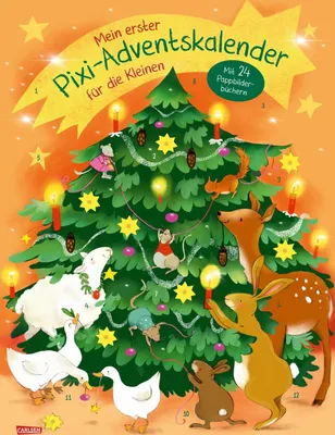 Produktbild von Mein erster Pixi-Adventskalender für die Kleinen - mit 24 Pappbilderbüchern - 2024