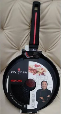 Produktbild von ZWIEGER RED LINE Pfannkuchenpfanne 24cm Titan-Beschichtung