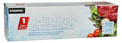 Produktbild von Papstar 14157, 1 l, Transparent, 240 mm, 160 mm, 100 Stück(e)