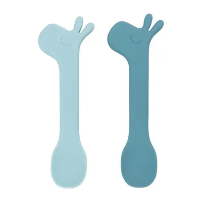 Produktbild von Done By Deer Lalee Löffel Set Blue 2 Stück