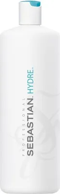 A white bottle of Sebastian Hydre Conditioner.