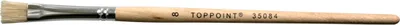 Produktbild von 12 Borstenpinsel Pinsel Gr. 8