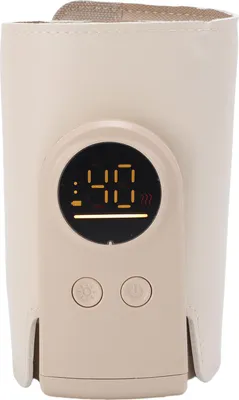Produktbild von Kabelloser Babyflaschenwärmer, tragbar, LED-Anzeige, schnelle Milchabdeckung für Muttermilch