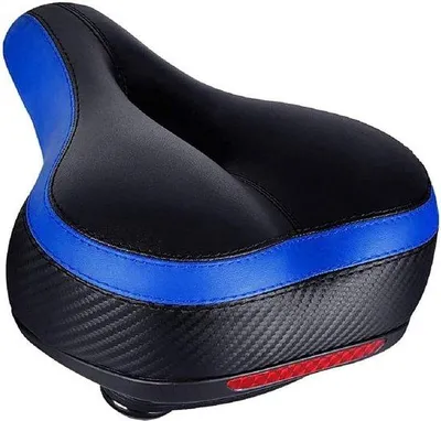 Productafbeelding van Famanu fietszadel: comfortabel gelzadel - waterdicht, ademend, met reflector