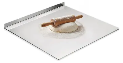 Immagine prodotto di Omgoods - Tagliere in acciaio inossidabile - Tagliere per impastare, tagliare e cucinare