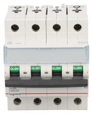 Imagen del producto de Legrand TX3, interruptor automático en miniatura, tipo C, grado de protección IP20, 240 - 415 V