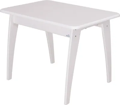 Produktbild von GEUTHER Kindertisch Bambino Eco weiß | stabil & kindgerecht | 55 cm Höhe, Holz