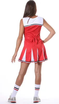 Zdjęcie produktu dla seksowny kostium cheerleaderki dla kobiet w rozmiarze S-XL, rozmiar:M