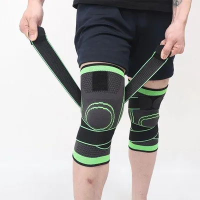 Zdjęcie produktu dla Ortezy kolanowe, zestaw 2 sztuk, unisex, do biegania, wędrówek, sportowe ochraniacze kolan amortyzujące wstrząsy.