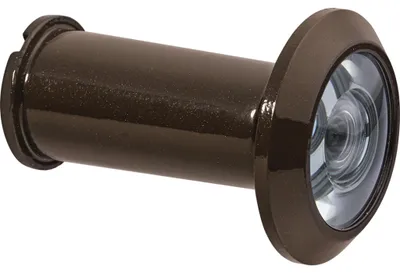 Produktbild von ABUS 2203 B B Türspion-Set Braun inkl. Sichtschutzblech und drei Verlängerungen