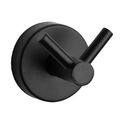 Immagine prodotto di Sanela Accessori in acciaio inox - Gancio doppio, nero opaco SLZD 01N