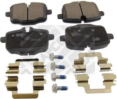 Produktbild von MAPCO Bremsbeläge Satz Hinten für BMW 5 Touring (F11) 6033HPS