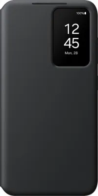 Image de Folio pour Samsung Galaxy S24 S View Cover avec fenêtre transparente Noir Samsung