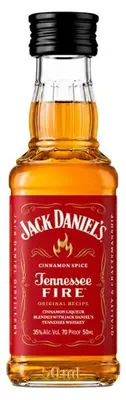 Image de Miniature Jack Daniel's Tennessee Fire 5Cl. Caja 10 Ud. Whisky USA 50.00 cl 35.0 %